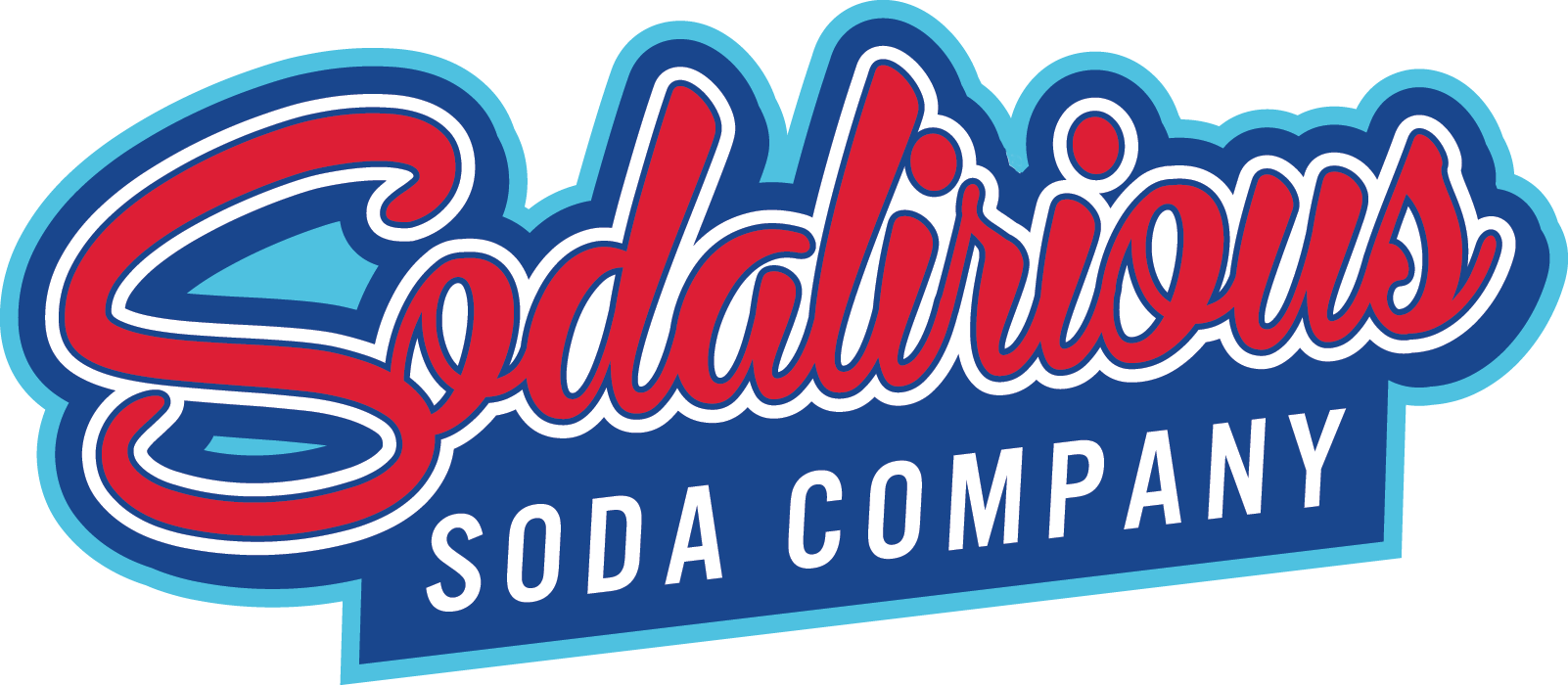 Sodalirious soda jerk entertainment logo